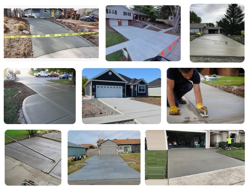 Concrete Driveway Replacement - Andy Concrete Houston Conroe Spring Cypress Magnolia Willis Woodlands