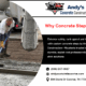 Concrete Steps Construction in Houston