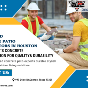 Top-Rated Concrete Patio Contractors in Houston
